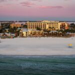 Northwest view rendering of the approved 15-story JW Marriott hotel at Sirata St Pete Beach