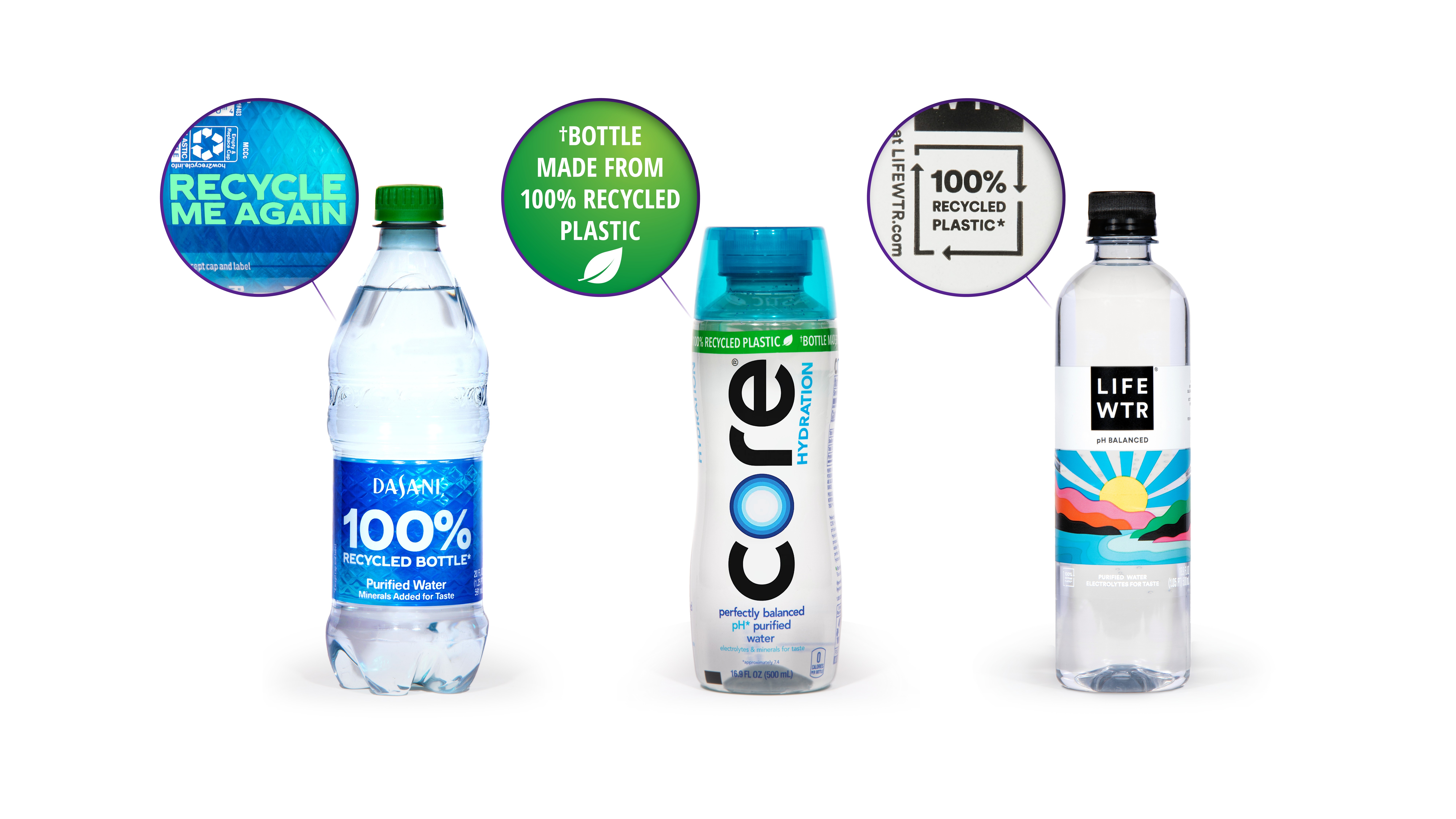 Bottles made with 100% recycled plastic demonstrate the pet meaning of environmental responsibility by reducing reliance on new resources and minimizing waste.