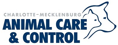 Charlotte Mecklenburg Animal Care and Control Logo featuring dog and cat heads