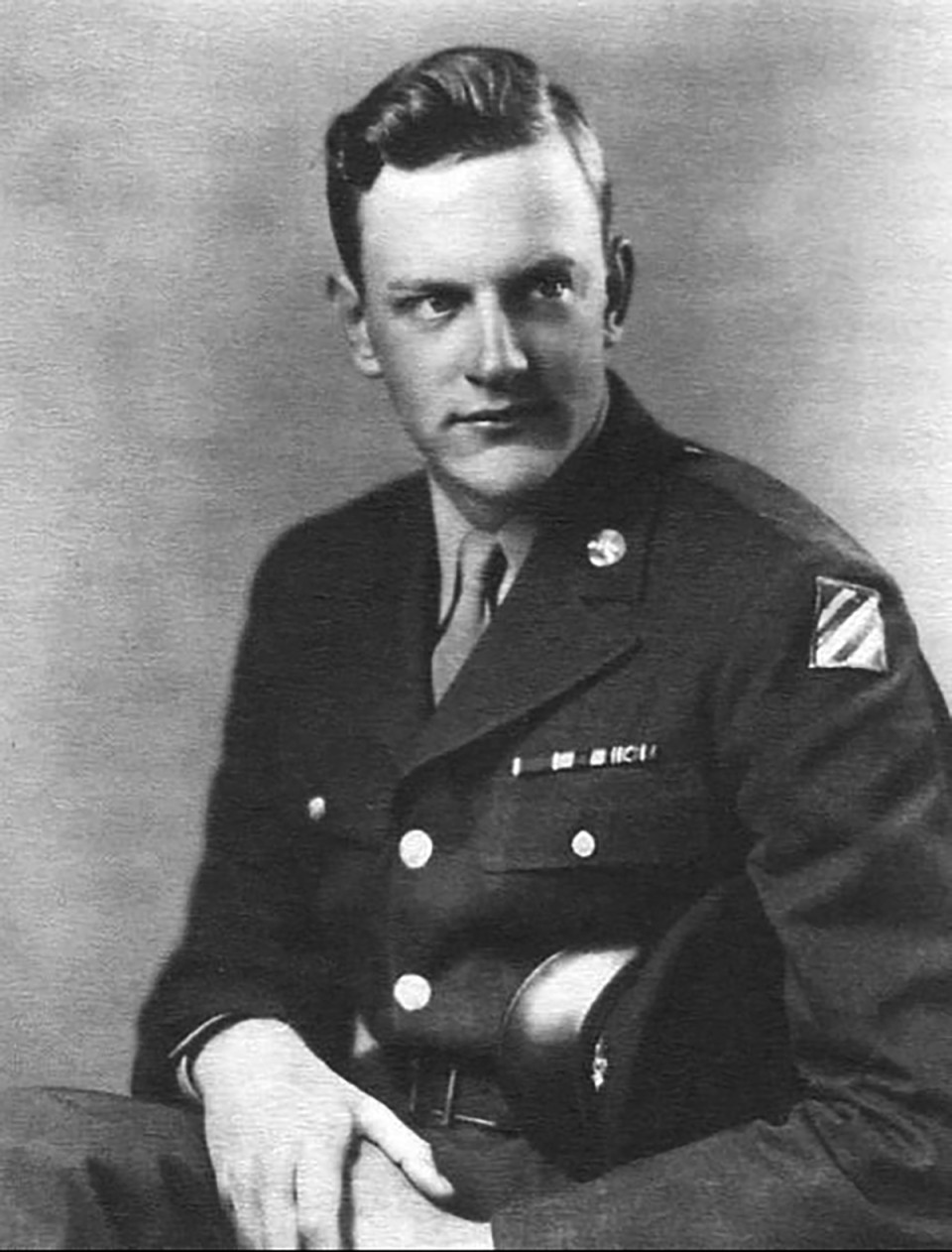 James Arness in his official U.S. Army photo, 1944