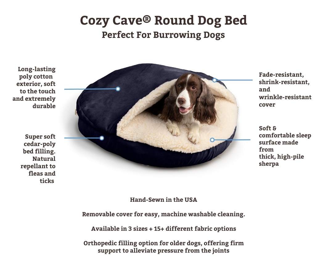 Discover the Ultimate Comfort for Your Pet with Snoozer Cozy Cave® Dog Bed