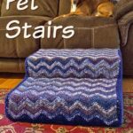 How to crochet pet stairs - free pattern on Stitches n Scraps