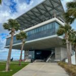 Teak St. Pete's waterfront location on the pierhead building.