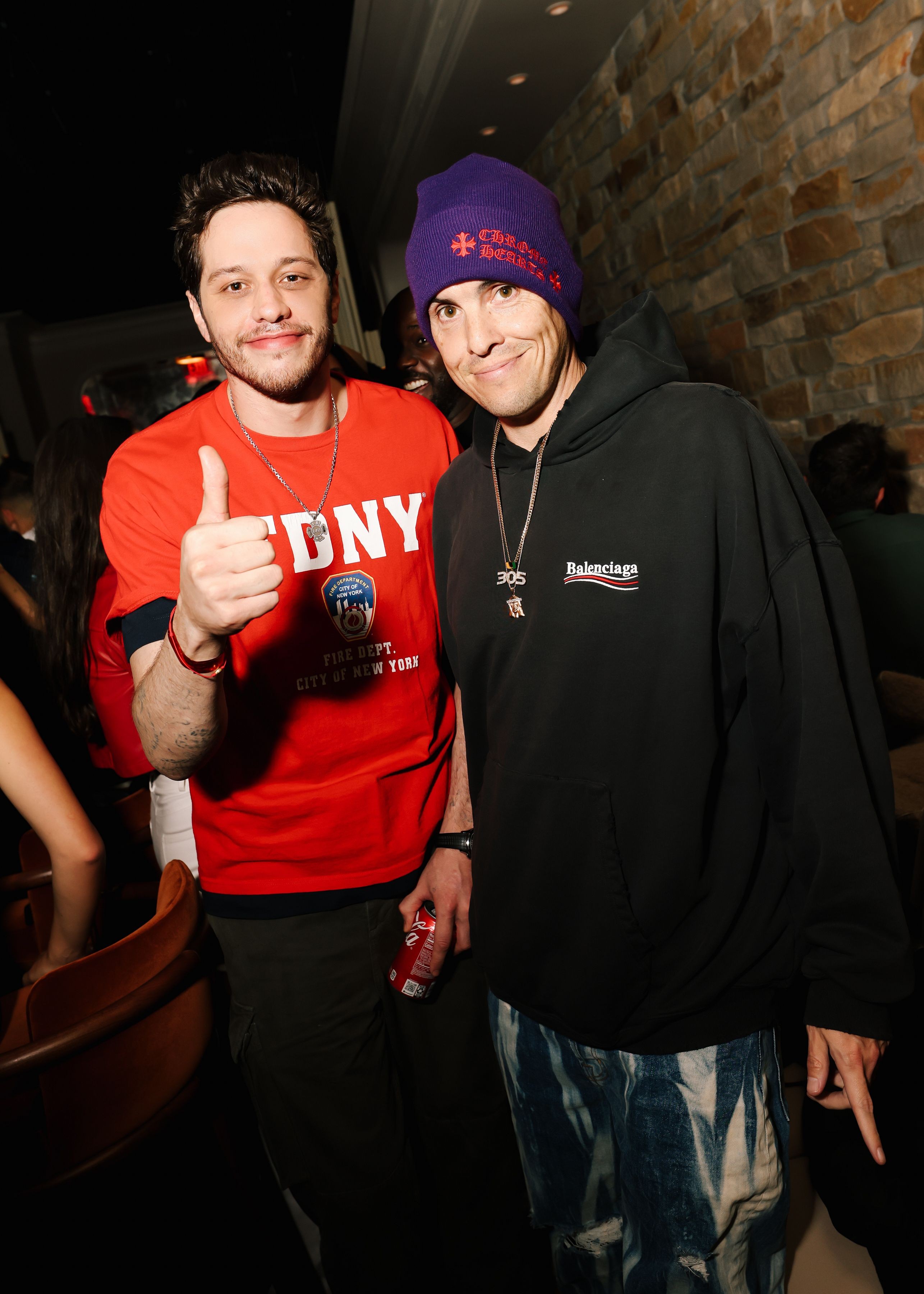 Pete Davidson at a Los Angeles Intuit Dome event