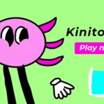 KinitoPET game banner showcasing the unsettling virtual pet and the game's title