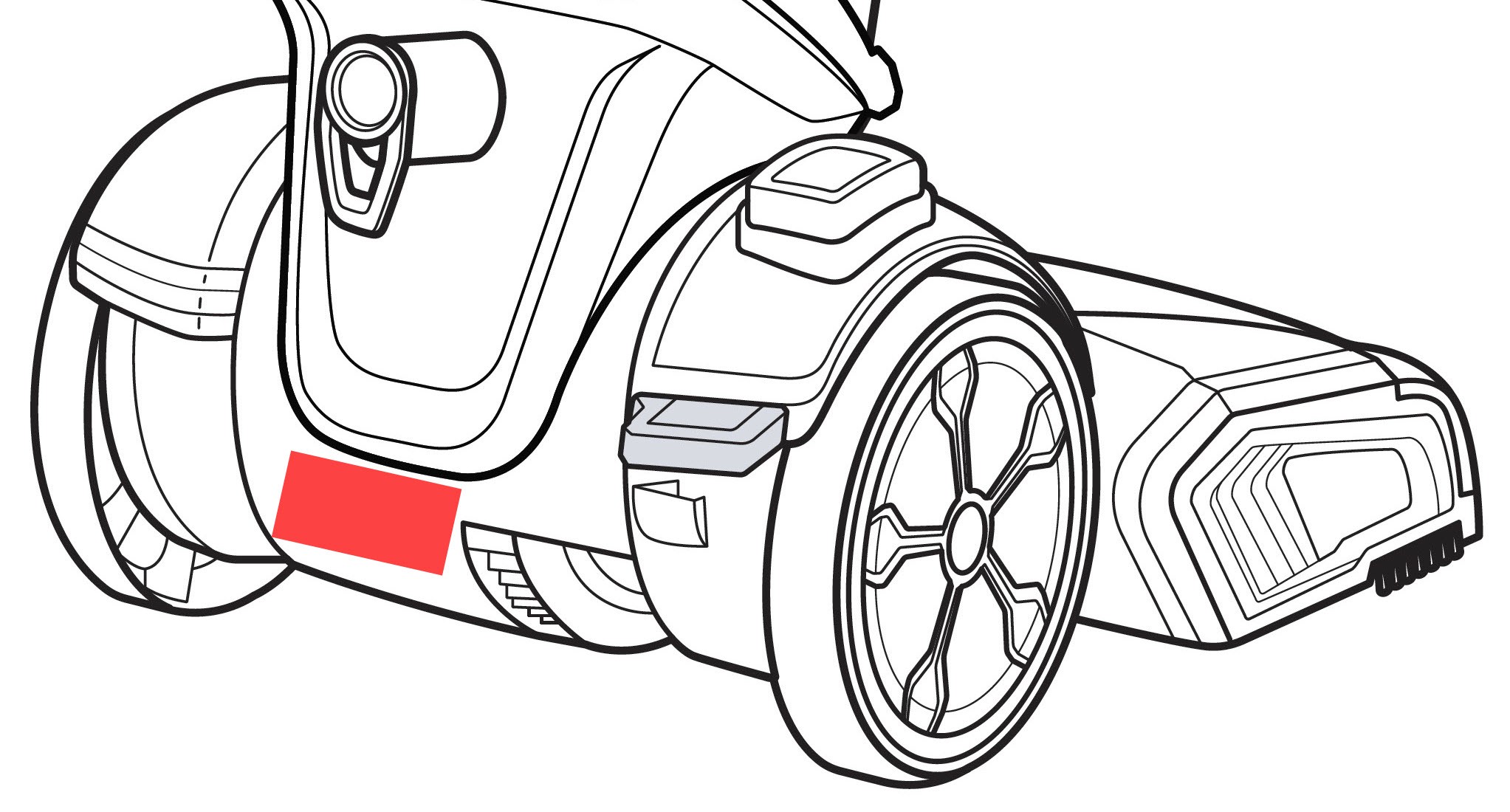 Model number location on Bissell ProHeat 2X Revolution Pet Pro