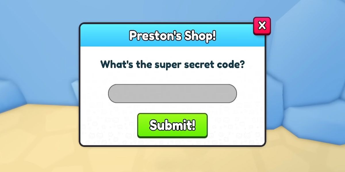 Pet Simulator 99 Super Secret Shop entrance