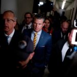 Pete Hegseth on Capitol Hill