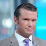 Pete Hegseth at a political event, reflecting on his career.