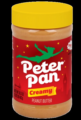 Peter Pan Creamy Peanut Butter Packaging