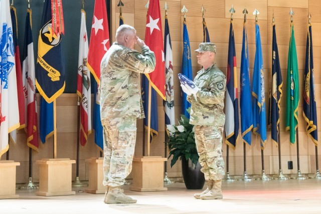 Maj. Gen. Peter Gallagher's Retirement Ceremony at Aberdeen Proving Ground, Maryland