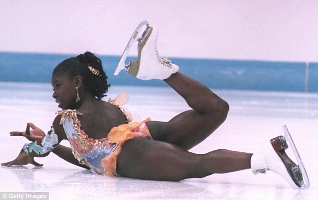 Surya Bonaly imparting her wisdom to young skaters, a chef with a special recipe for success