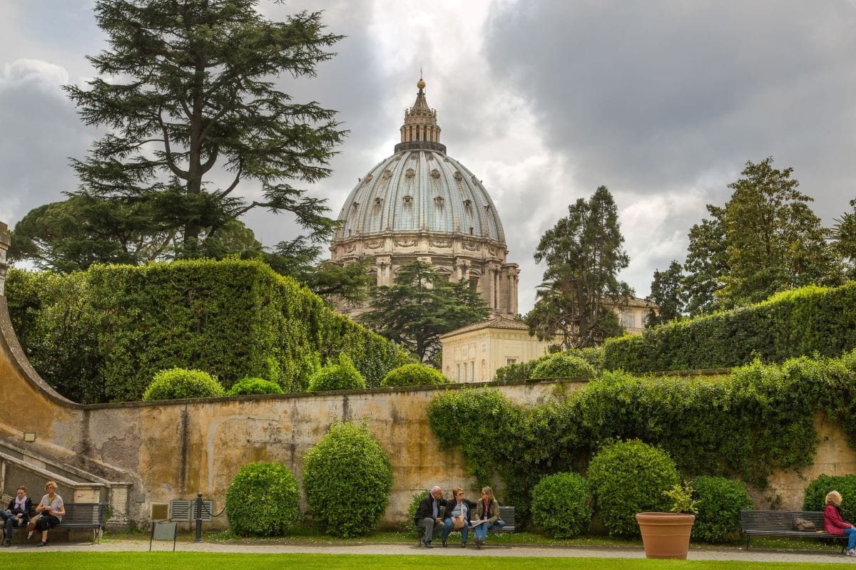 St Peter's Basilica Dome View