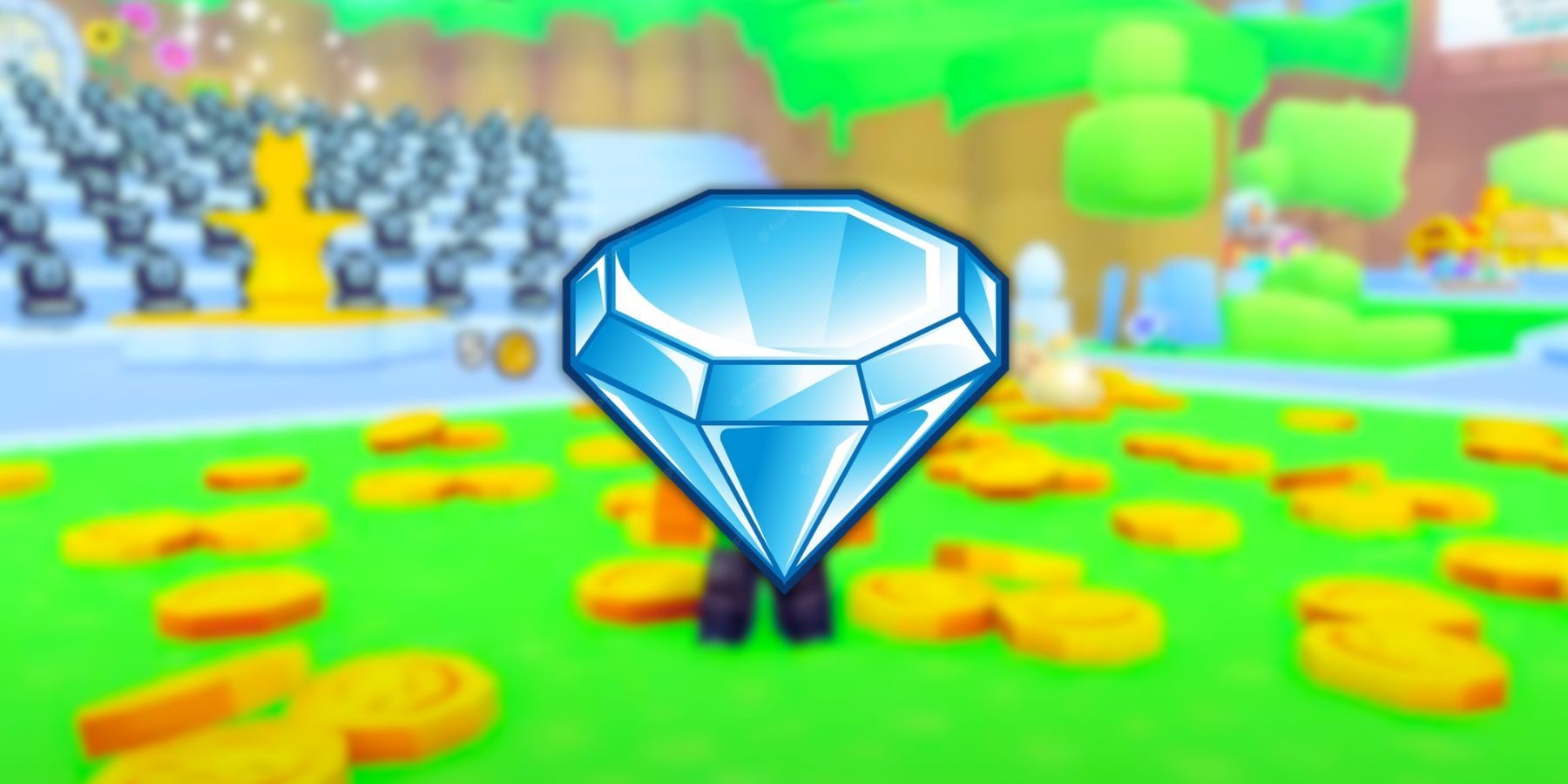 Farming diamonds in Pet Simulator 99