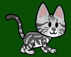 Fallout Shelter Cat American Shorthair-1