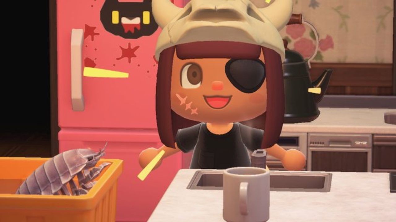 Isopod in Animal Crossing, an insect-like animal available from July through October