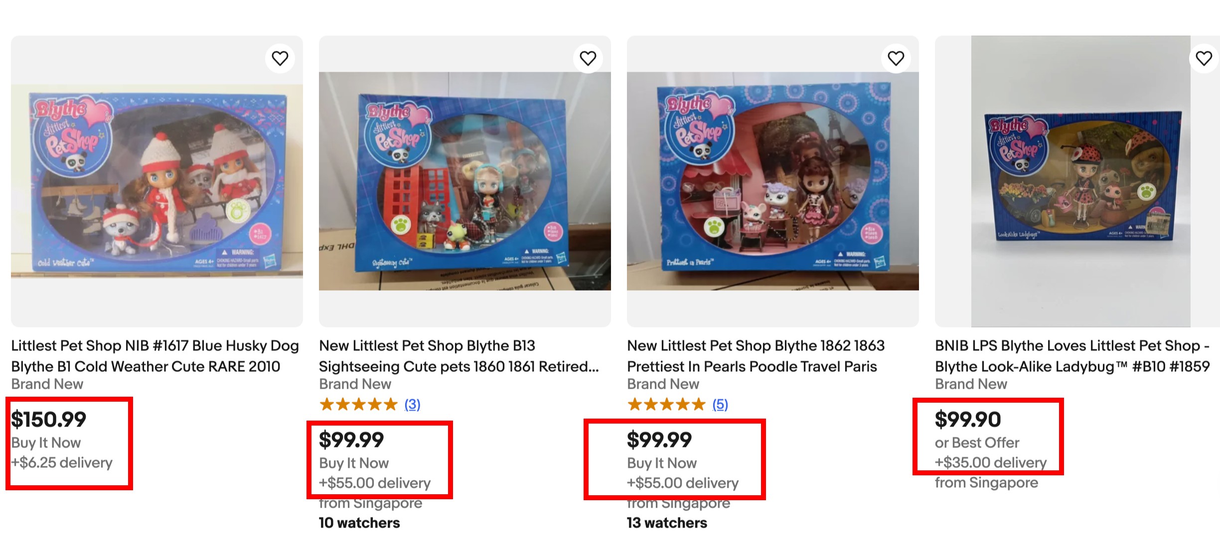 Littlest Pet Shops Blythe Dolls