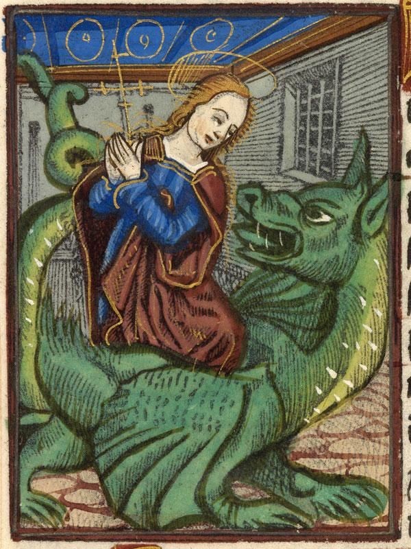 St. Margaret and the Dragon