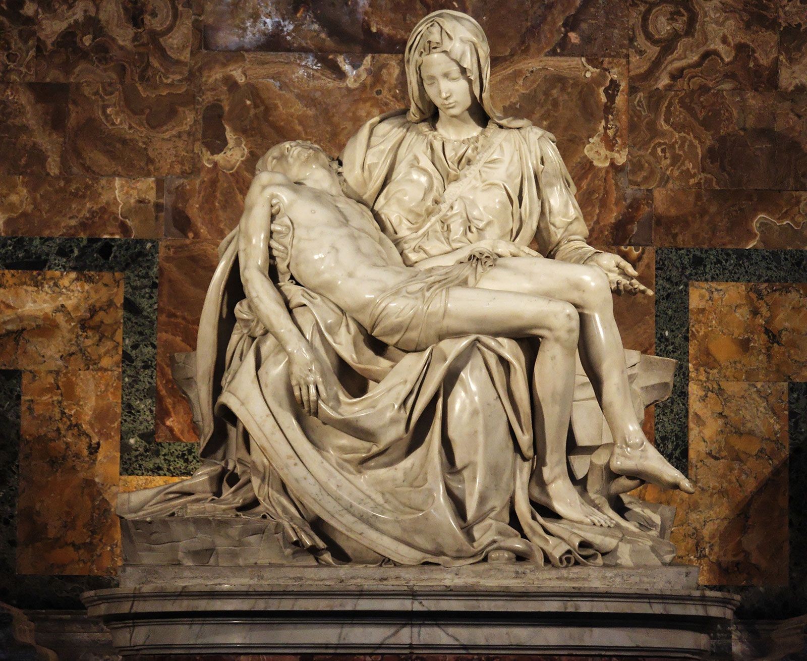 Michelangelo's Pietà in St. Peter's Basilica