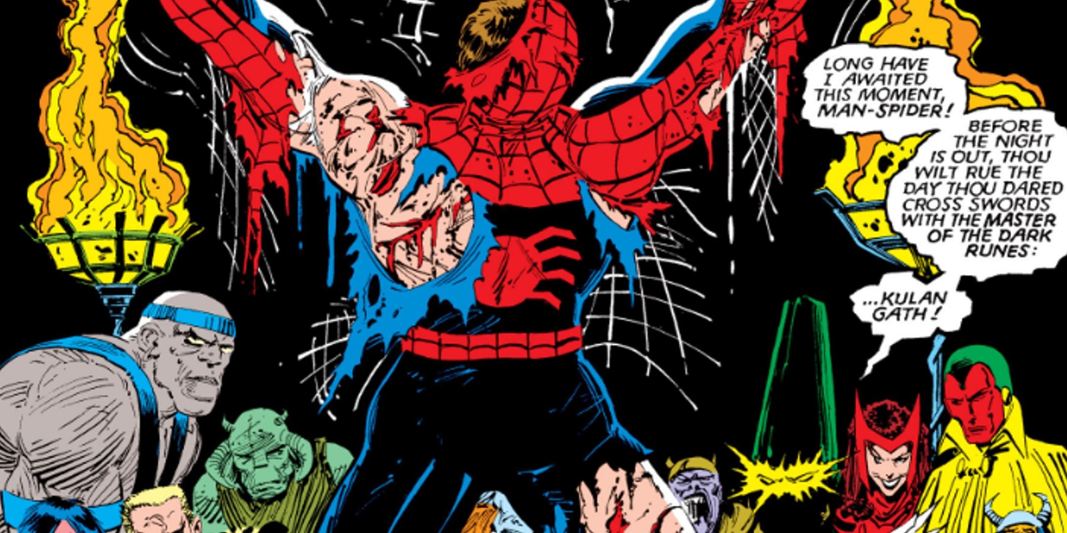 Spider-Man death 2 Uncanny X-Men 191 Kulan Gath