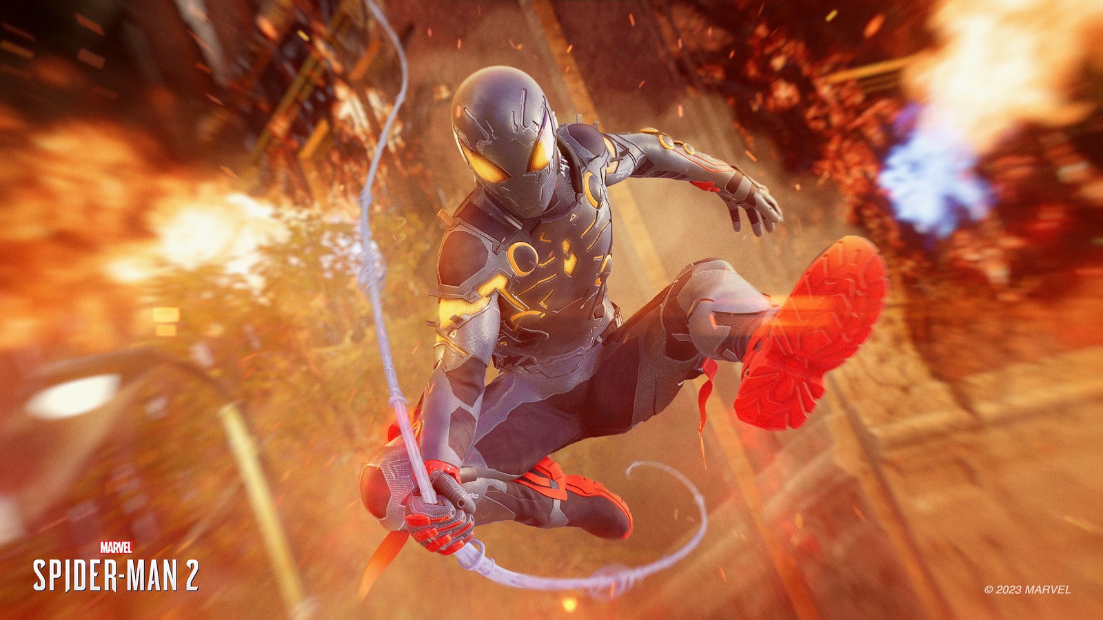 The EnC0ded Suit in Spider-Man 2