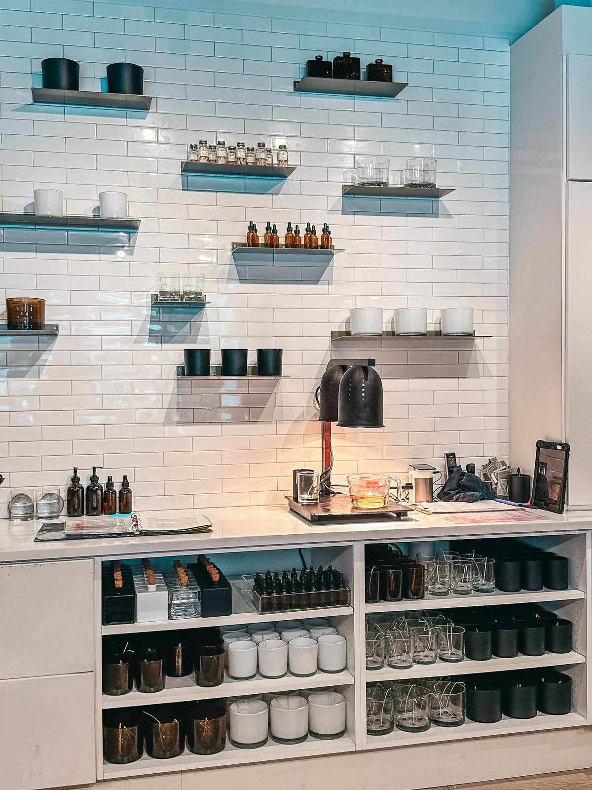 The Candle Pour Tampa Hyde Park offers a wide selection of fragrances for creating custom candles.