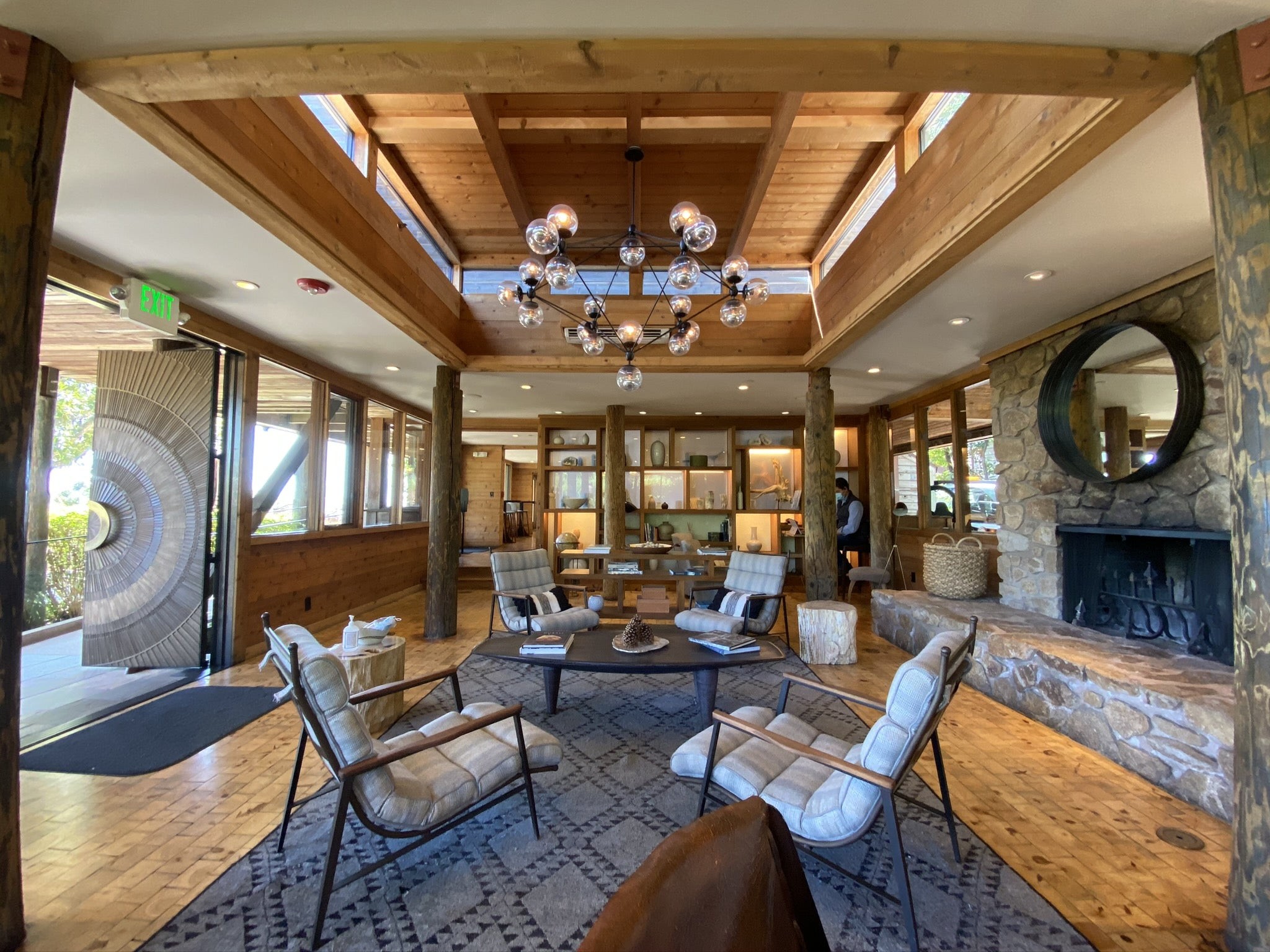 Ventana Big Sur an Alila Resort reception interior